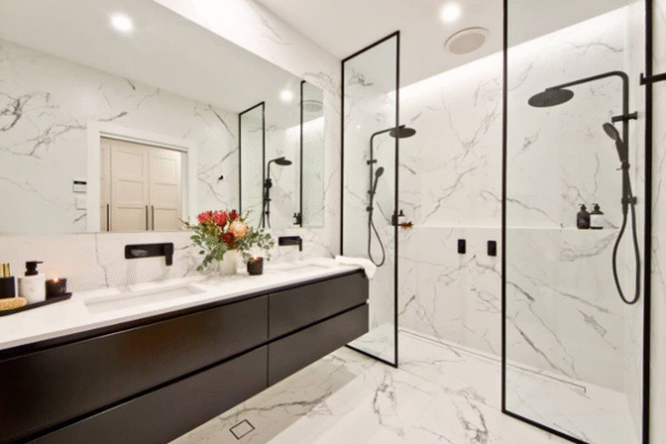 Framed shower screens