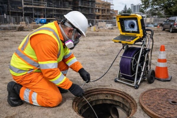 cctv drain inspection services