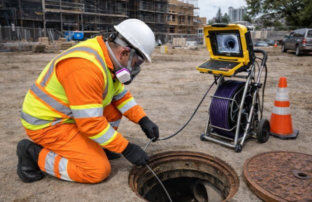 cctv drain inspection services